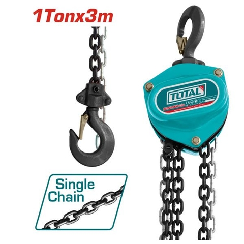 Pa Lăng Xích Kéo Tay 1 Tấn 3 Mét Total