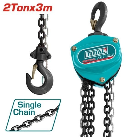 Pa Lăng Xích Kéo Tay 2 Tấn 3 Mét Total