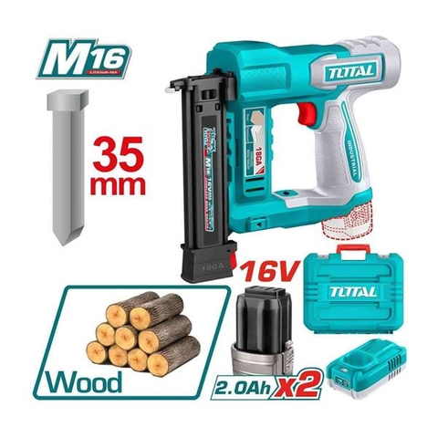 Máy Bắn Đinh Thẳng F15-F35 Dùng Pin 16V Total
