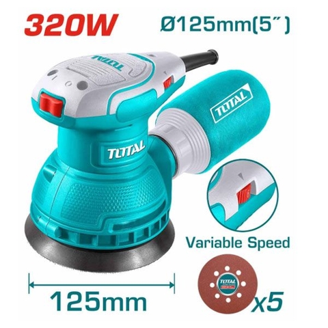 Máy Chà Nhám Tròn 320W Total TF2131256
