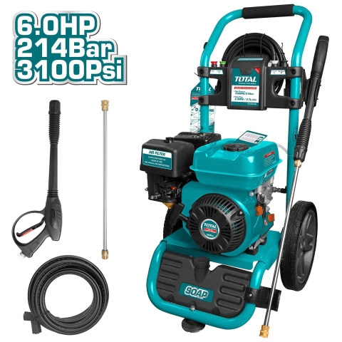 Máy Xịt Rửa Cao Áp Dùng Xăng 6HP/ 214 Bar Total