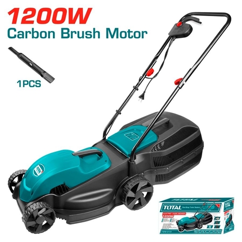 Máy Cắt Cỏ Xe Đẩy Dùng Điện 1200W Total