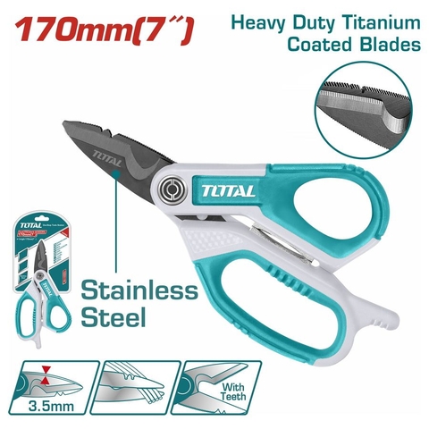 Kéo Thợ Điện 7 Inch/ 170mm Total