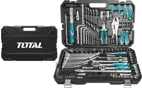 Bộ Đồ Nghề Cầm Tay 142 Chi Tiết Total THKTHP21426