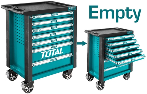 Tủ Đựng Đồ Nghề 7 Ngăn Có Bánh Xe Total THRC01071