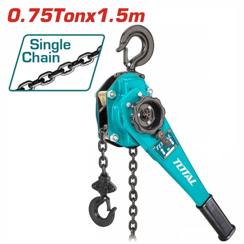 Pa Lăng Xích Lắc Tay 0.75 Tấn Dài 1.5m Total