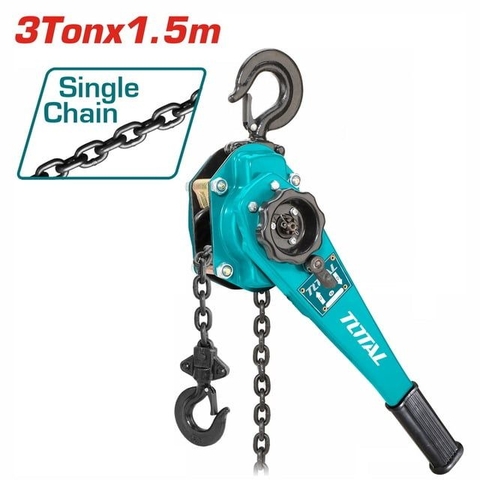 Pa Lăng Xích Lắc Tay 3 Tấn Dài 1.5m Total