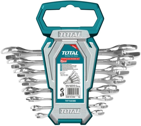 Bộ Cờ Lê 2 Đầu Miệng 8 Chi Tiết 6-22mm Total