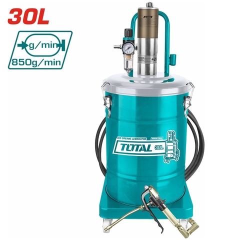 Máy Bơm Mỡ Bằng Khí Nén 30L Total