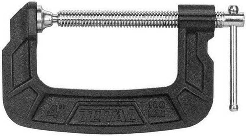 Cảo Chữ C TOTAL THT13141 - Kích Thước 4 Inch (100mm)