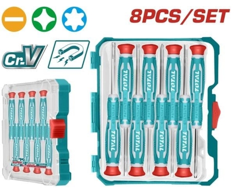 Bộ 8 Tua Vít Chính Xác Total THT250826