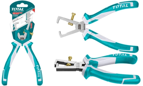 Kìm Tuốt Dây Điện 160mm Total