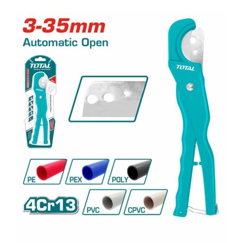 Kéo Cắt Ống Nhựa PVC 3-35mm Total