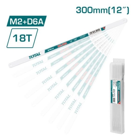 Lưỡi Cưa Sắt 300mm 18T Total