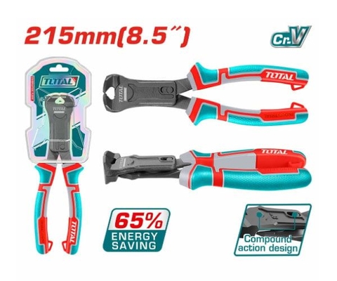 Kìm Cắt Trợ Lực Cao Cấp Đầu Bằng 8.5 Inch/215mm Total