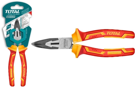 Kìm Mũi Nhọn Mỏ Cong Cách Điện 1000V 200mm Total