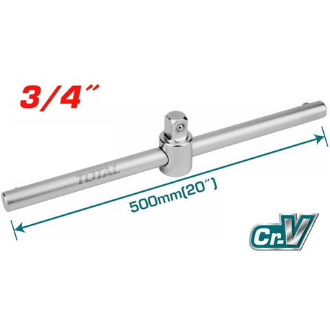 Cần Trượt 3/4 Inch Dài 500mm Total
