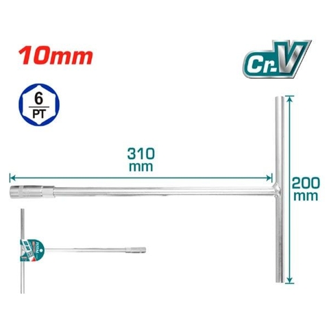 Cần Siết Chữ T 10mm Total