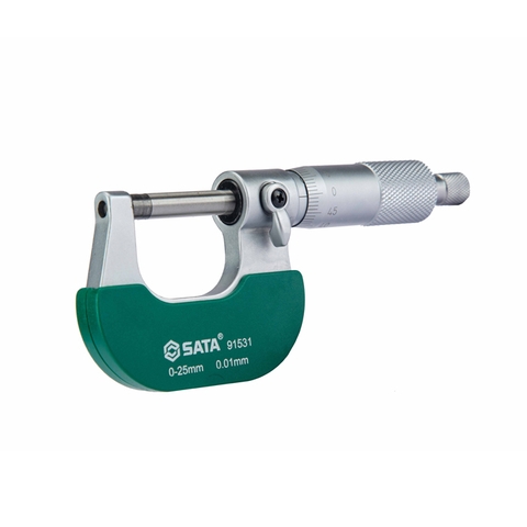0–25mm Thước Panme Đo Ngoài SATA 91531