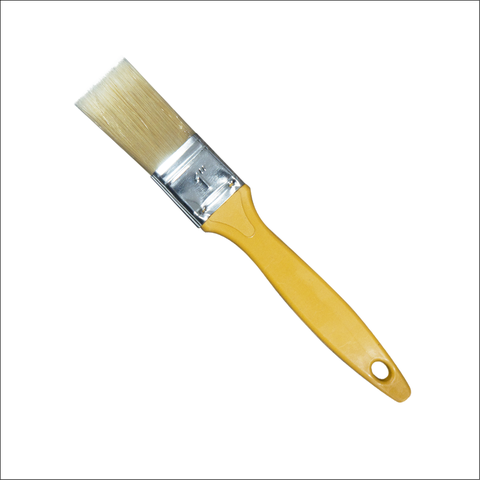 1" (2.5cm) Cọ Sơn Cán Nhựa Thăng Long Vàng Syn (Sợi Tổng Hợp) Thanh Bình 1NLS10, 12 Cây / Lố