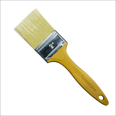2" (5cm) Cọ Sơn Cán Nhựa Thăng Long Vàng Syn (Sợi Tổng Hợp) Thanh Bình 1NLS20, 12 Cây / Lố