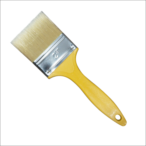 2.5" (6.3cm) Cọ Sơn Cán Nhựa Thăng Long Vàng Syn (Sợi Tổng Hợp) Thanh Bình 1NLS25, 12 Cây / Lố