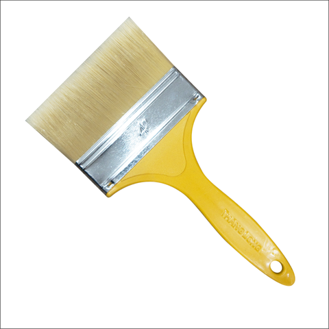 4" (10cm) Cọ Sơn Cán Nhựa Thăng Long Vàng Syn (Sợi Tổng Hợp) Thanh Bình 1NLS40, 12 Cây / Lố