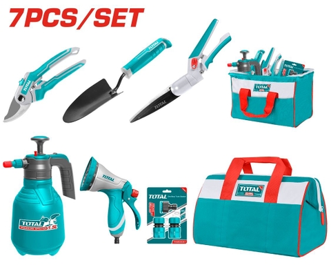 Bộ Combo 7 Công Cụ Làm Vườn Total