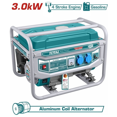 Máy Phát Điện Dùng Xăng 3KW Total