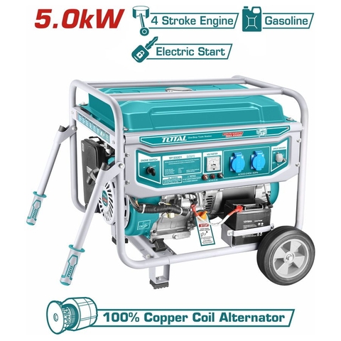 Máy Phát Điện Dùng Xăng 5KW Total