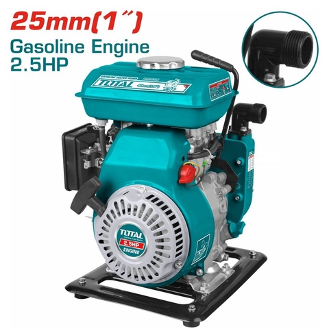 Máy Bơm Nước Dùng Xăng 25mm (2.5HP) Total
