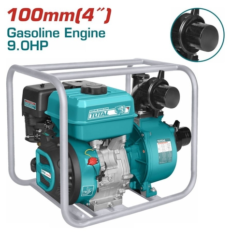 Máy Bơm Nước Dùng Xăng 100mm (9HP) Total