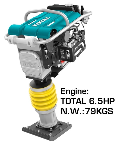Máy Đầm Cóc Hình Trụ 6.5HP Total