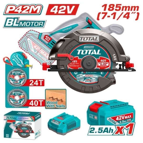 Máy Cưa Đĩa Dùng Pin 42V Total