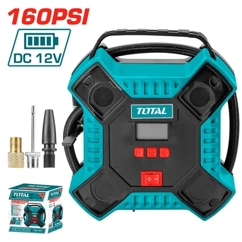 Bơm Xe Lốp Xe Ô Tô Dùng Điện 12V Total TTAC1601