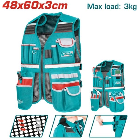 Áo Gi Lê Đựng Công Cụ Total TTVT16025