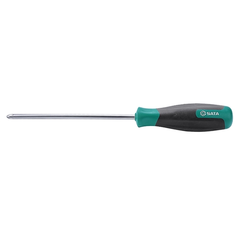 264mm / #2×150mm Tuốt Nơ Vít Bake Thép Crom Có Nam Châm SATA 63513