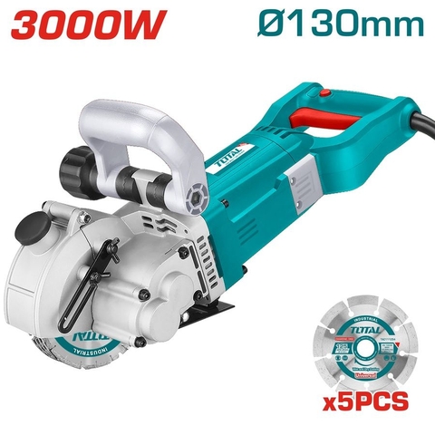 Máy Cắt Rãnh Tường 125mm 3000W Total