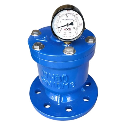 Van Búa Nước Shin Yi WHAX DN80 Đến DN200, 89mm Đến 219mm, Xanh Dương