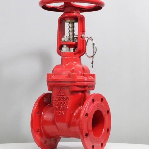 Van Cổng Tín Hiệu Shin Yi GRSX DN50 Đến DN400, 60mm Đến 406mm, Đỏ