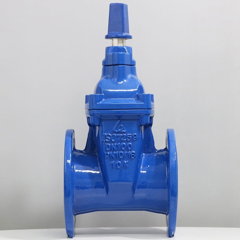 Van Cổng Ty Chìm Nắp Shin Yi RVCX DN50 Đến DN600, 60mm Đến 610mm, Xanh Dương