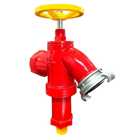 Van Góc Điều Áp Chữa Cháy Shin Yi FHDA DN65 Và DN80, 76mm Và 89mm, Đỏ