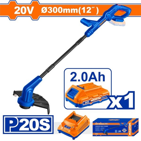 Máy Cắt Cỏ Dùng Pin 20v-300mm WADFOW