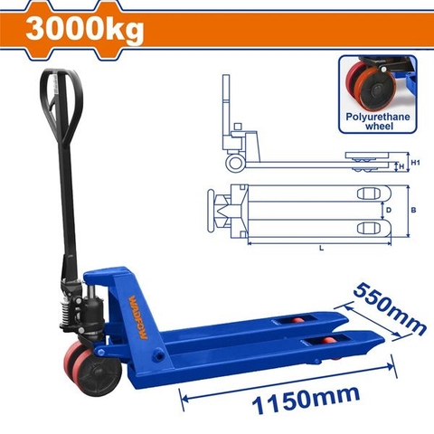 Xe Nâng Tay 3 Tấn WADFOW