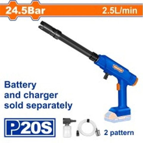 Máy Xịt Rửa Cao Áp Dùng Pin 20V WADFOW