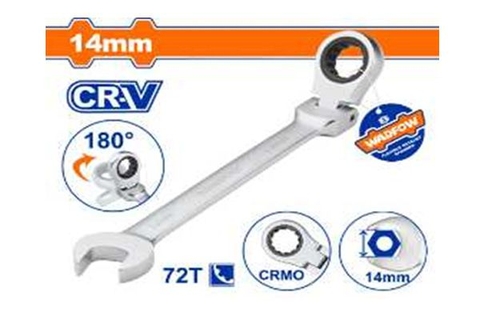 Cờ Lê Vòng Miệng Tự Động Lắc Léo 14mm WADFOW