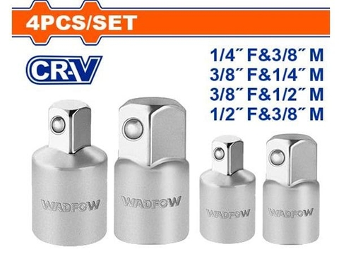Bộ 4 Đầu Tuýp Chuyển Đổi WADFOW WST9604