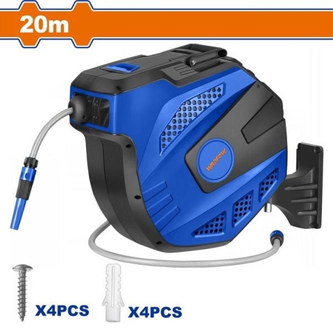 Cuộn Dây Nước Tự Rút 1/2 Inch Dài 20m WADFOW