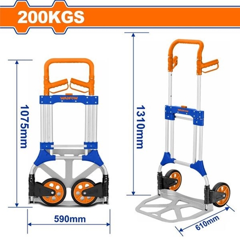 Xe Đẩy Tay Có Thể Gập Lại 200kg WADFOW