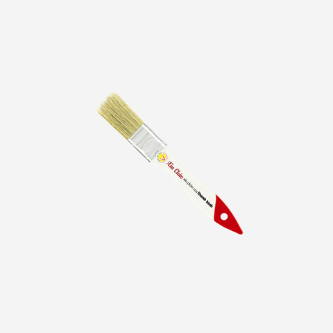 1" (2.5cm) Cọ Sơn Màu Xin Chào Cán Gỗ Thanh Bình 1XC10, 12 Cây / Lố